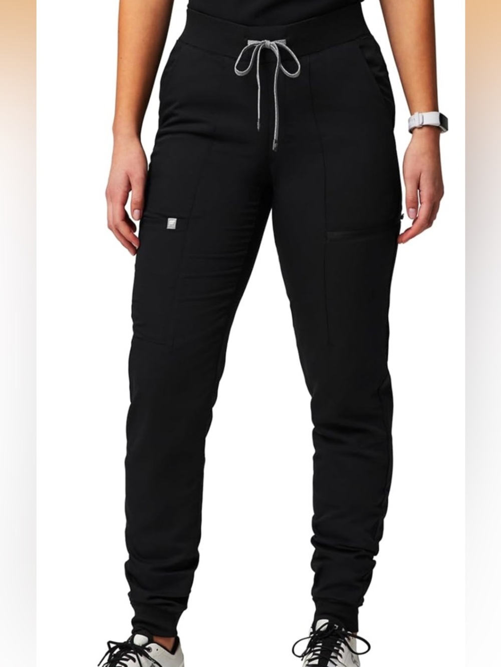 Fabletics Women's Active Scrub Jogger - Black